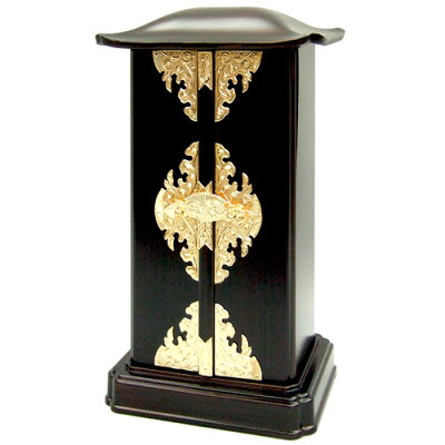 厨子型ミニ仏壇（小型）木目調