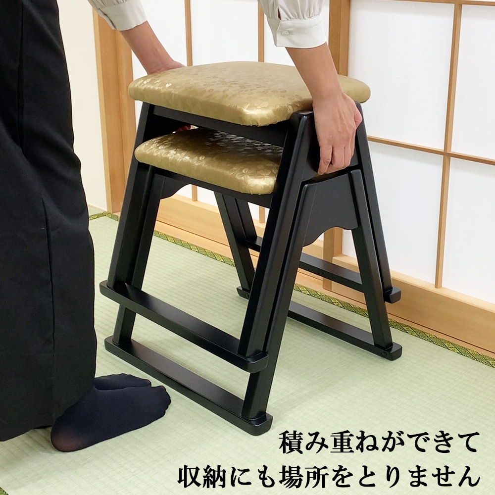本堂用椅子 YR-420（木製）