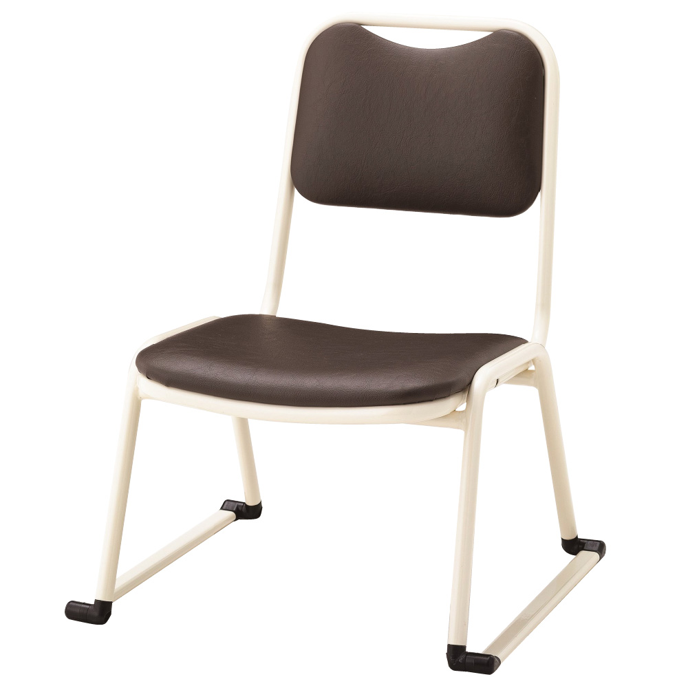 お参り椅子 ローシート ホワイト