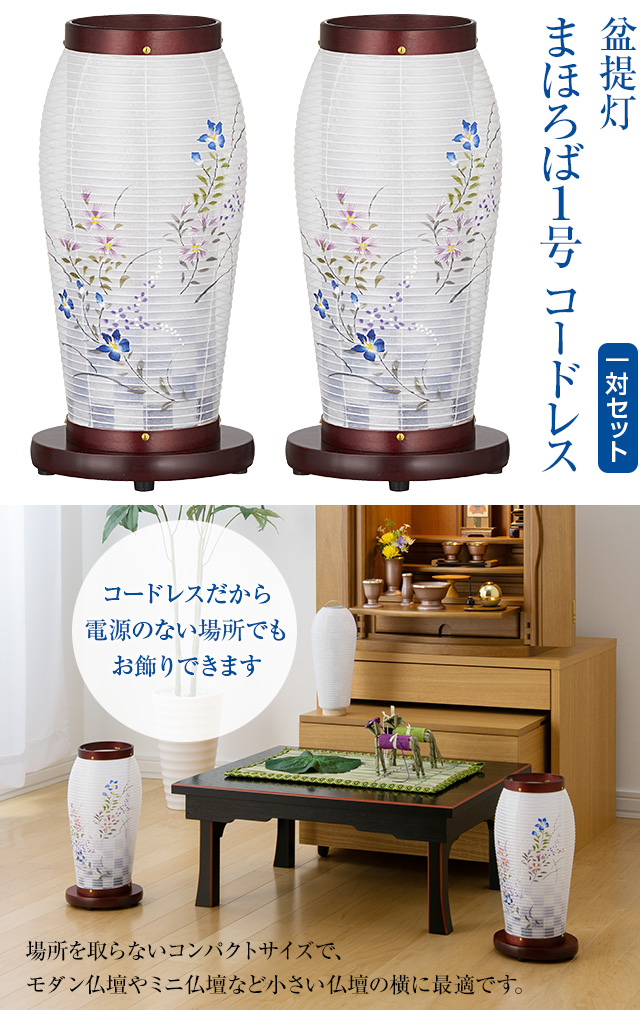 まほろば1号 藍色市松 コードレス 2141-L-2