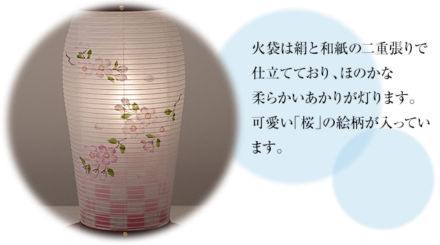まほろば3号 薄紅市松 コードレス 2143-L