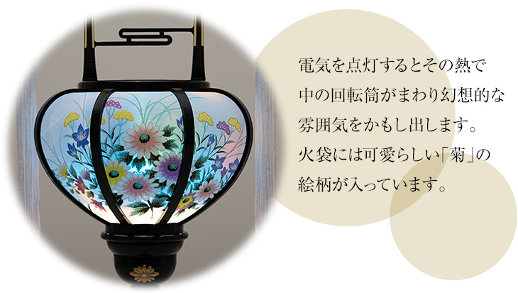 回転霊前灯 1号 6611(一対)