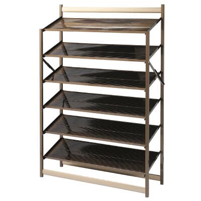 アルミ製履物棚