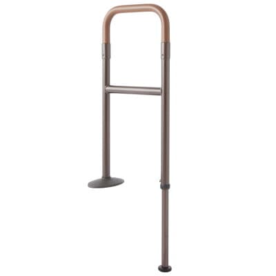 玄関用安心手すり ブラウン