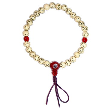 十二支腕輪念珠・酉（とり）・星月菩提樹