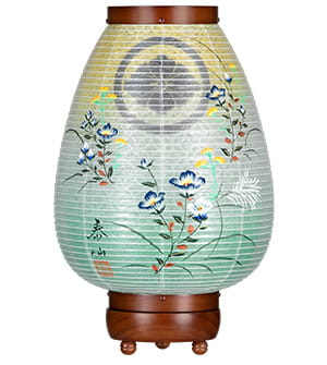 家紋入しずく トルコ桔梗8711-T