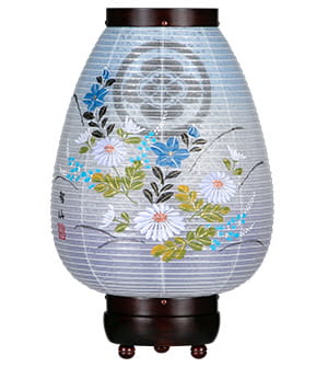 家紋入しずく 菊に桔梗8712-T